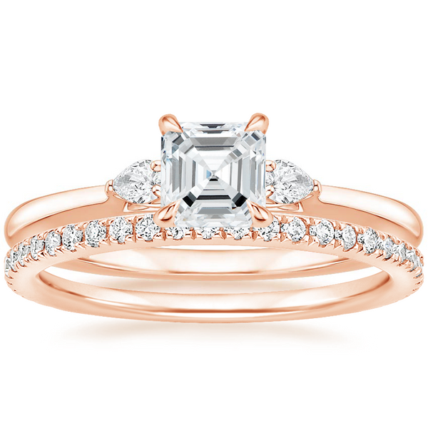 Jessica Asscher Diamond Ring with Diamond Ring
