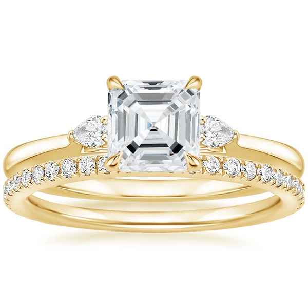 Jessica Asscher Diamond Ring with Diamond Ring