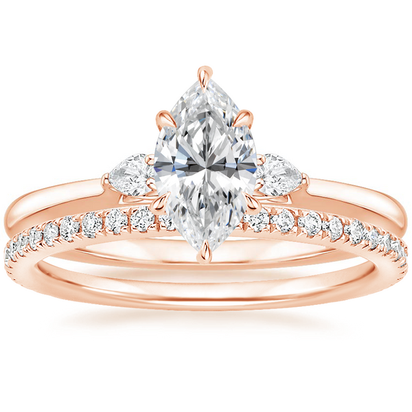 Jessica Marquise Diamond Ring with Diamond Ring