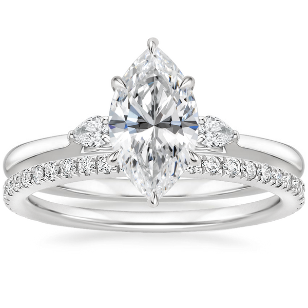 Jessica Marquise Diamond Ring with Diamond Ring
