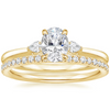 Jessica Oval Diamond Ring with Diamond Ring