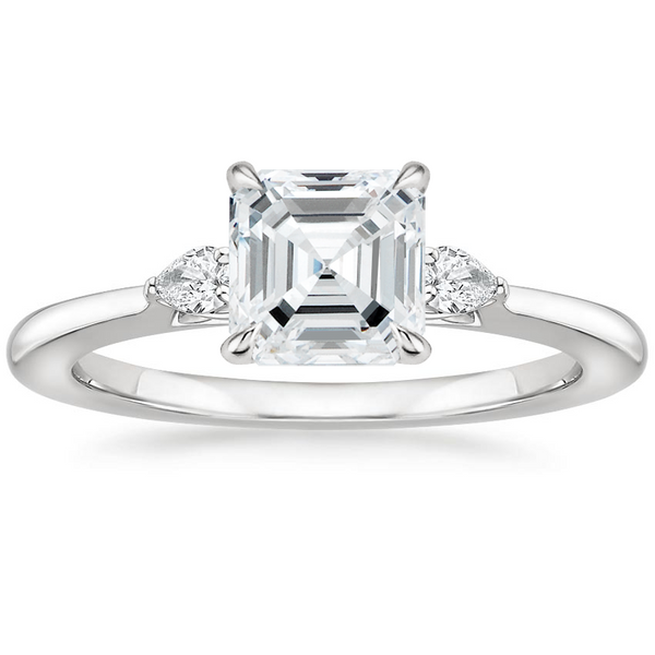 Jessica Asscher Diamond Ring with Diamond Ring
