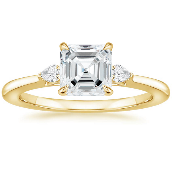 Jessica Asscher Diamond Ring with Diamond Ring