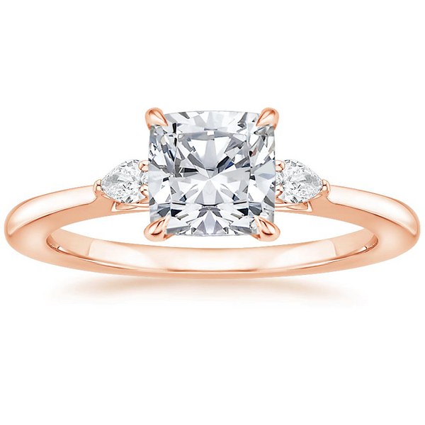 Jessica Cushion Diamond Ring with Diamond Ring