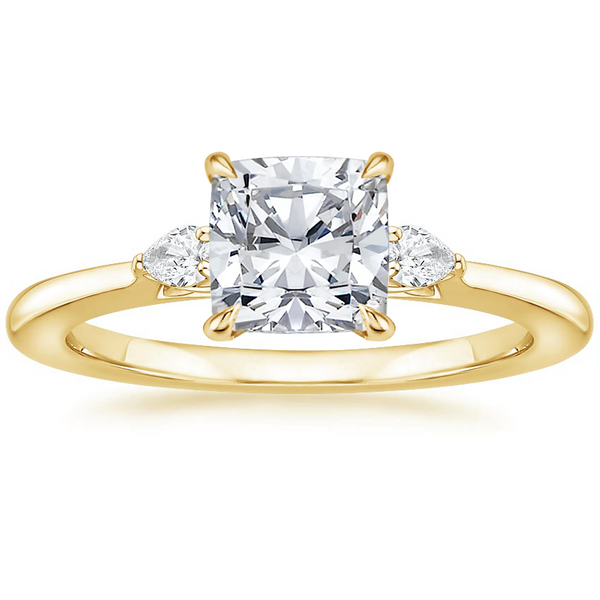 Jessica Cushion Diamond Ring with Diamond Ring