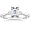Jessica Emerald Diamond Ring with Diamond Ring