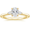 Jessica Oval Diamond Ring with Diamond Ring