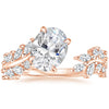 Swaraya Oval Lab Grown Diamond Engagement Ring