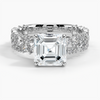 Galaxy Asscher Lab Grown Diamond Engagement Ring
