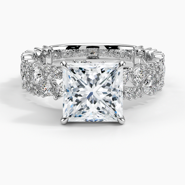 Galaxy Princess Lab Grown Diamond Engagement Ring