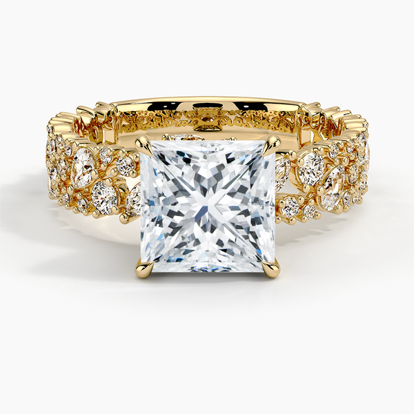 Galaxy Princess Lab Grown Diamond Engagement Ring