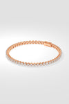 .08 Ct Crown Tennis Bracelet