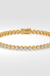 .15 Ct Crown Tennis Bracelet