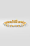 .25 Ct Crown Tennis Bracelet