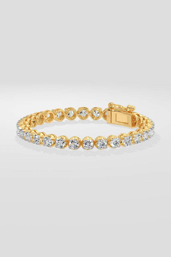 .25 Ct Crown Tennis Bracelet