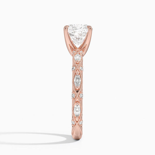 Christina Cushion Lab Grown Diamond Engagement Ring