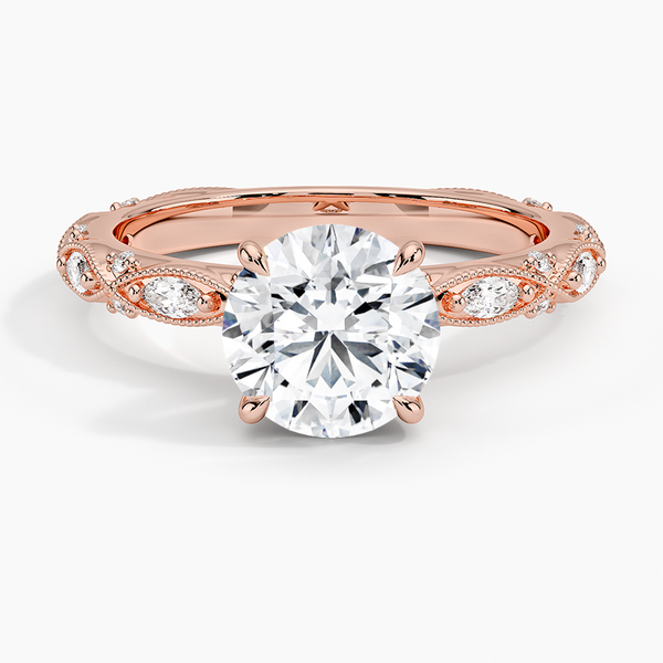Christina Round Lab Grown Diamond Engagement Ring