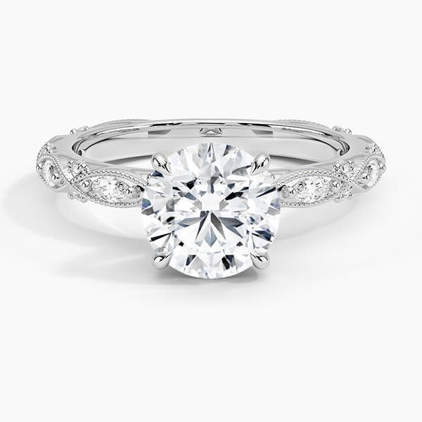 Christina Round Lab Grown Diamond Engagement Ring