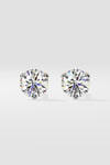 2 ct Solitaire Studs