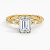 Christina Emerald Lab Grown Diamond Engagement Ring