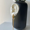MULTIGEMA HOOPS - 18K GOLD PLATED