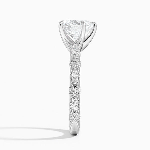 Christina Heart Lab Grown Diamond Engagement Ring
