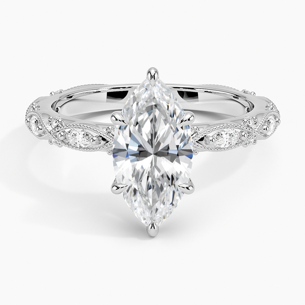 Christina Marquise Lab Grown Diamond Engagement Ring
