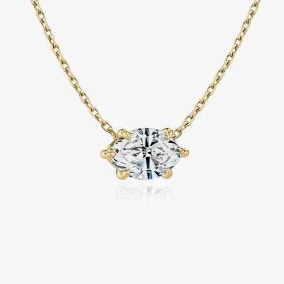 Marquise Lab Grown Diamond Pendant