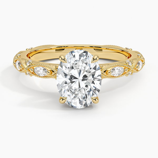 Christina Oval Lab Grown Diamond Engagement Ring