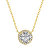 LUMEN SOLITAIRE NECKLACE - Fine Silver