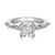 CUSHION RING - Fine Silver