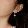 BLISS FLORA EARRINGS - Fine Silver