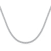 TENNIS NECKLACE/CHOKER (2MM) - Fine Silver
