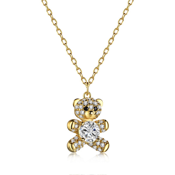 TEDDY NECKLACE - Fine Silver