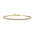 TENNIS ANKLET (2MM) - Fine Silver