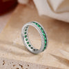 VERTE BANDRING - Fine Silver