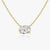 Oval Lab Grown Diamond Pendant