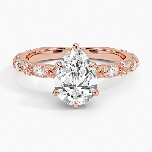 Christina Pear Lab Grown Diamond Engagement Ring