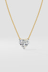 1 ct Heart Necklace