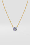 0.75 ct Solitaire Necklace
