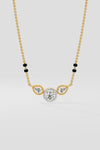 Petal Solitaire Mangalsutra