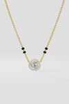 Swirl Solitaire Mangalsutra