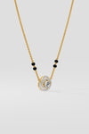 Swirl Solitaire Mangalsutra
