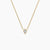 Pear Bezel Lab Diamond Solitaire Pendant