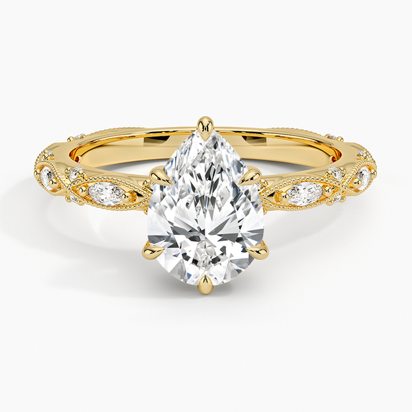 Christina Pear Lab Grown Diamond Engagement Ring