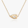 Pear Lab Grown Diamond Pendant