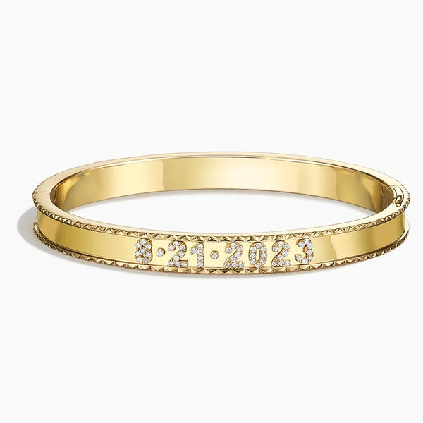 Personal Lab Grown Diamond Bracelet Bangle