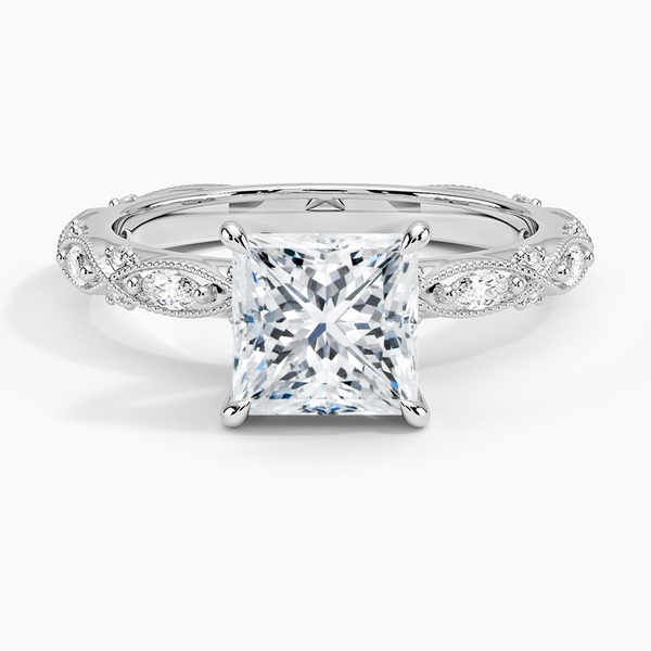 Christina Princess Lab Grown Diamond Engagement Ring