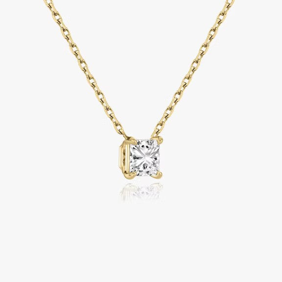 Princess Lab Grown Diamond Pendant