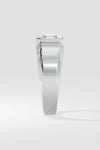 Asscher Solitaire Ring